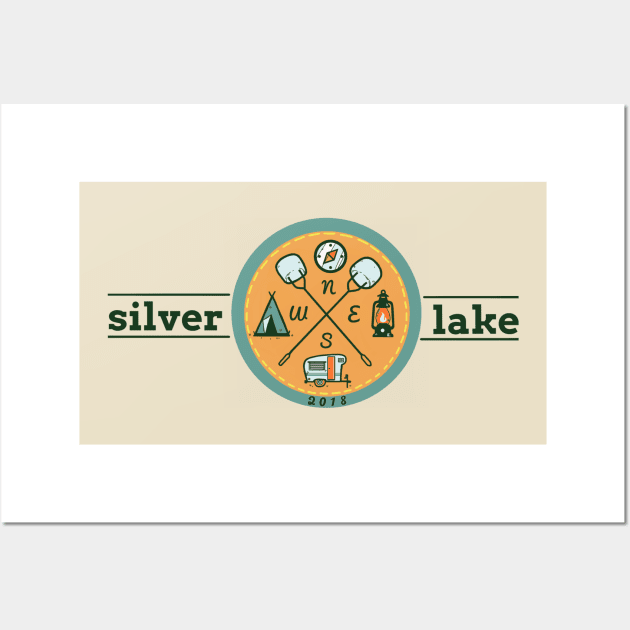 silver lake 2018 Wall Art by parkinart